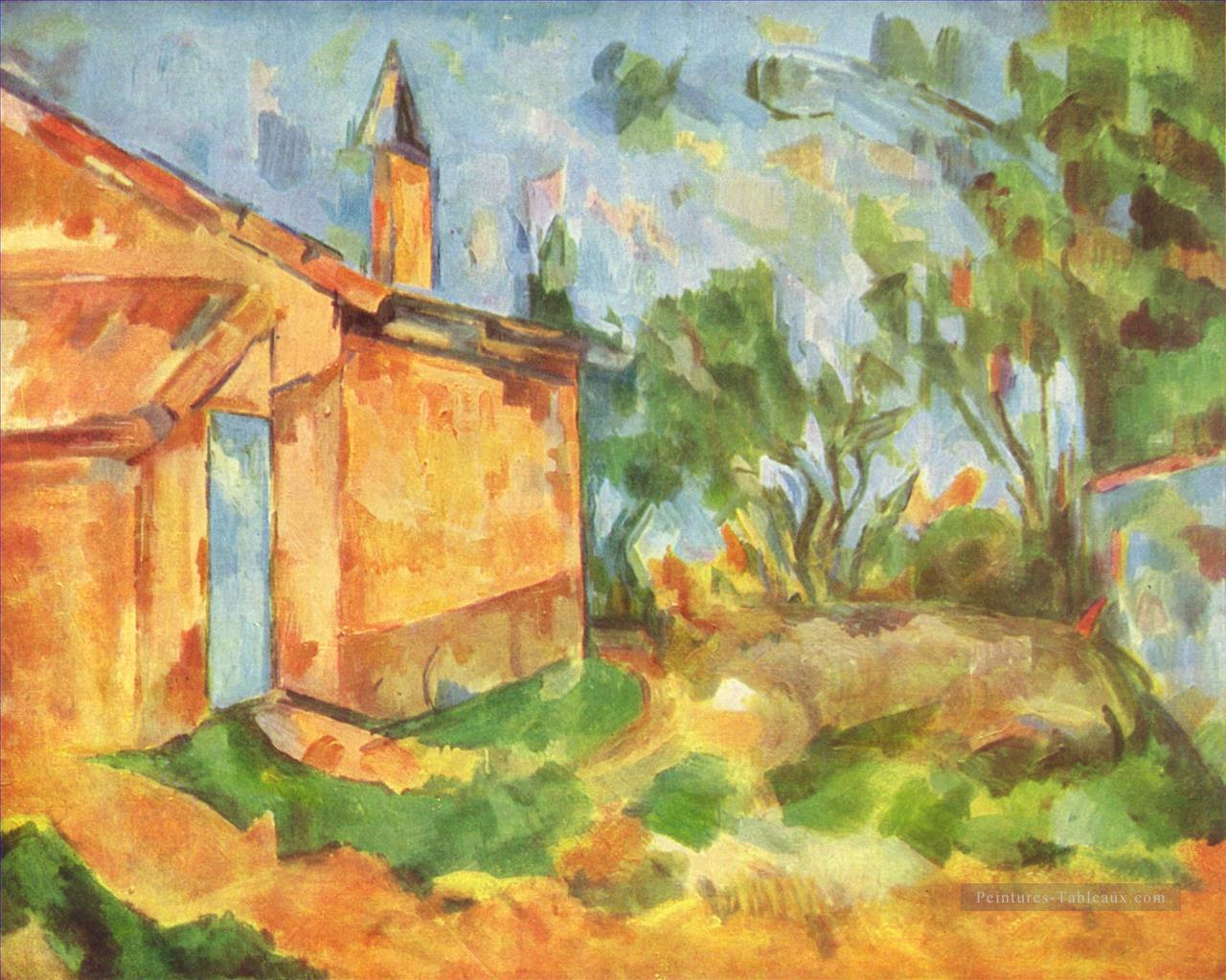Jourdan Cottage Paul Cézanne Peintures à l'huile